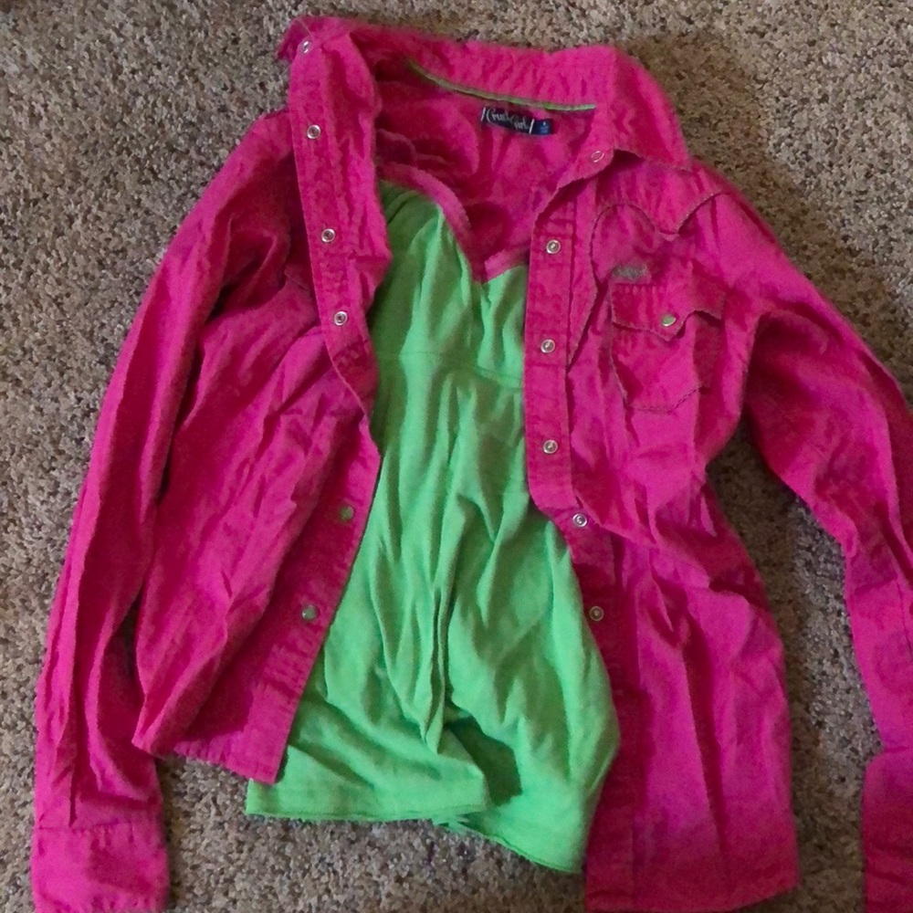 Western show shirt